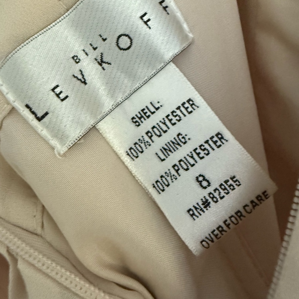 Bill Levkoff Cream Dress - Picture 5 of 5